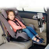 Car Rear Seat Mobile Phone Bracket Rear Car Metal Aluminum Alloy Rotating Bracket Headrest Tablet Phone Holder